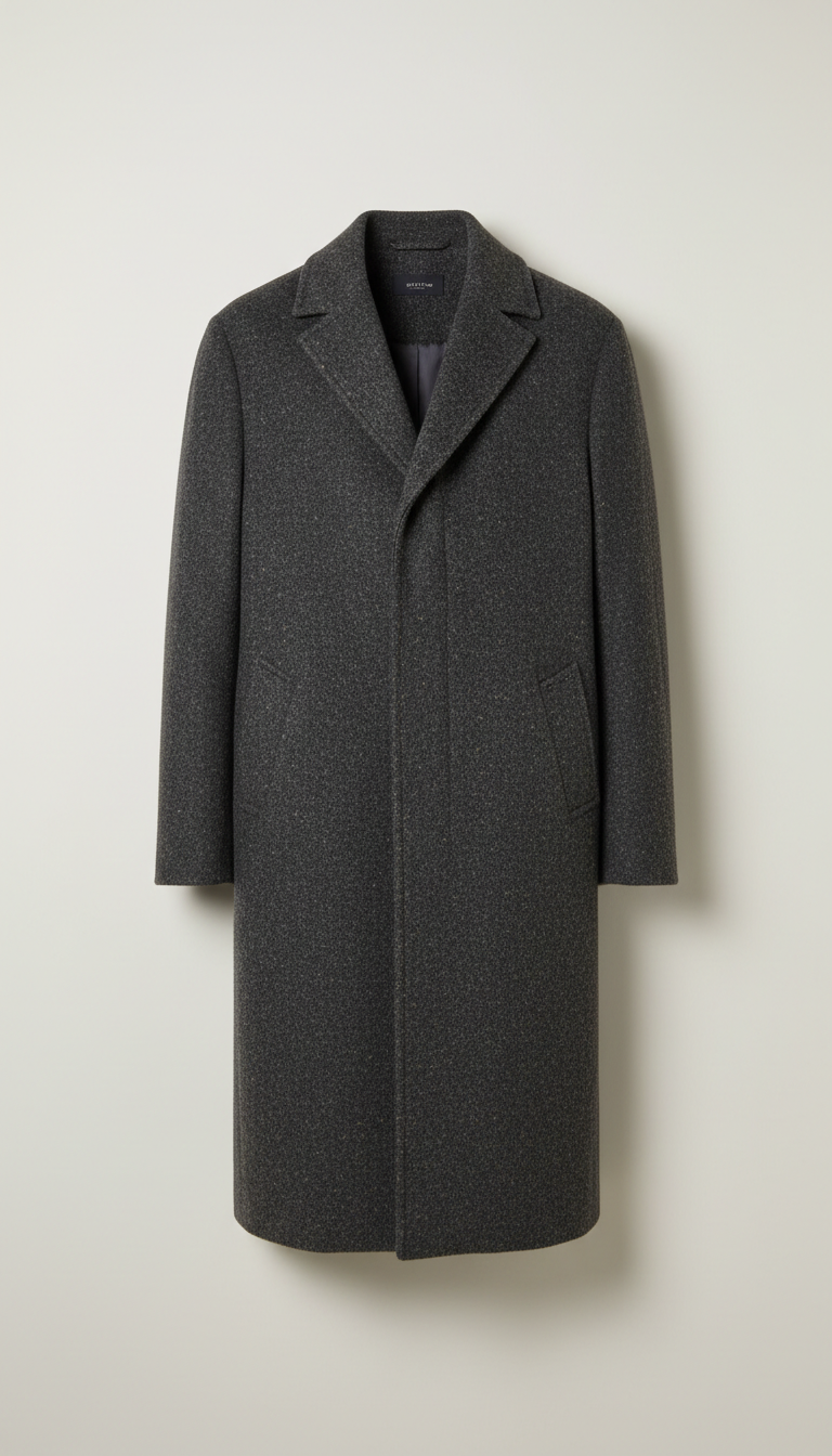 Double-Faced Wool Topcoat