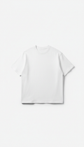 Pure White Oversized Tee